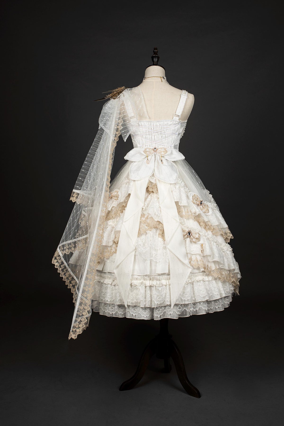 Astoria Gothic Lolita JSK | Angel & Dragon Two-Tone Dress Set