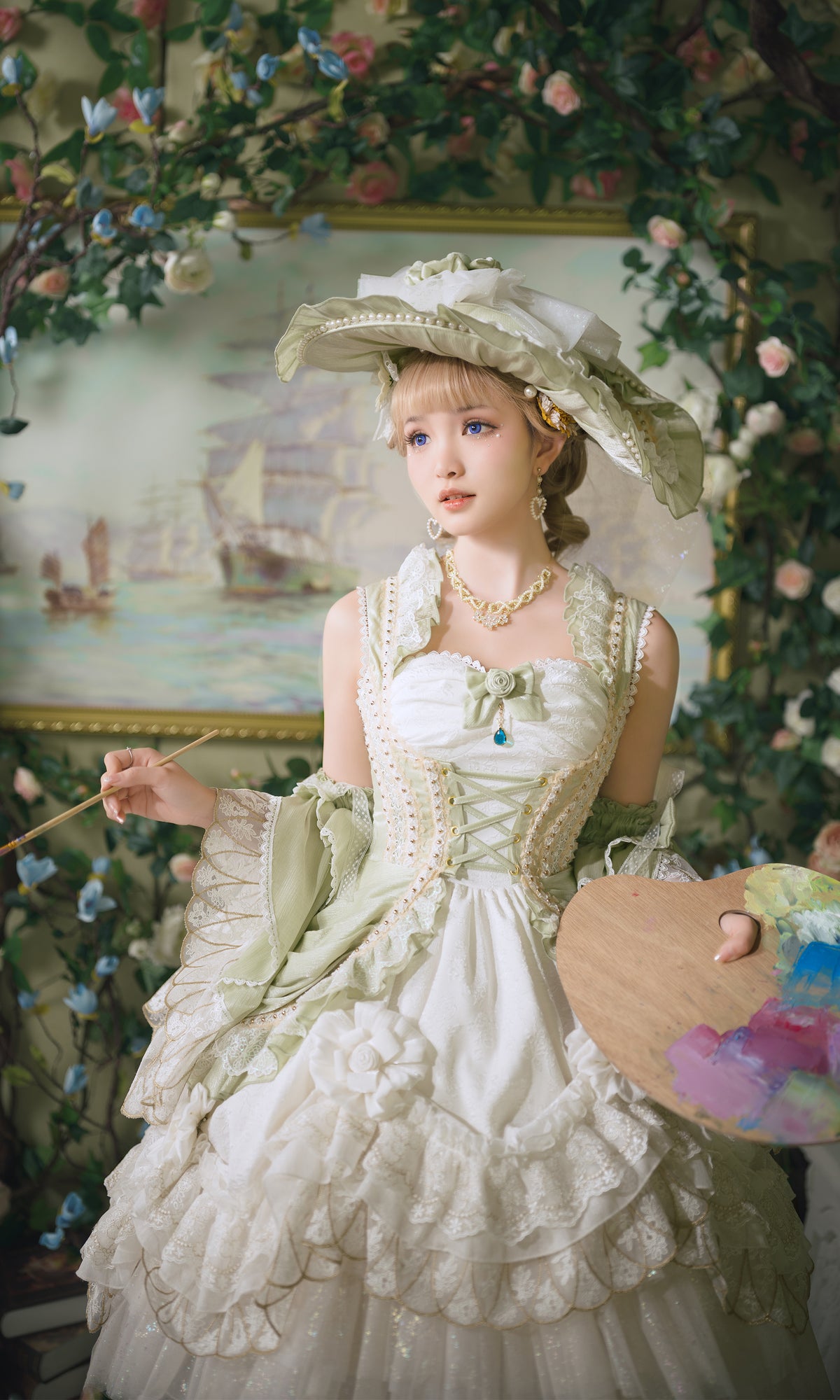 Ripalbella | Garden Reverie JSK Dress Set
