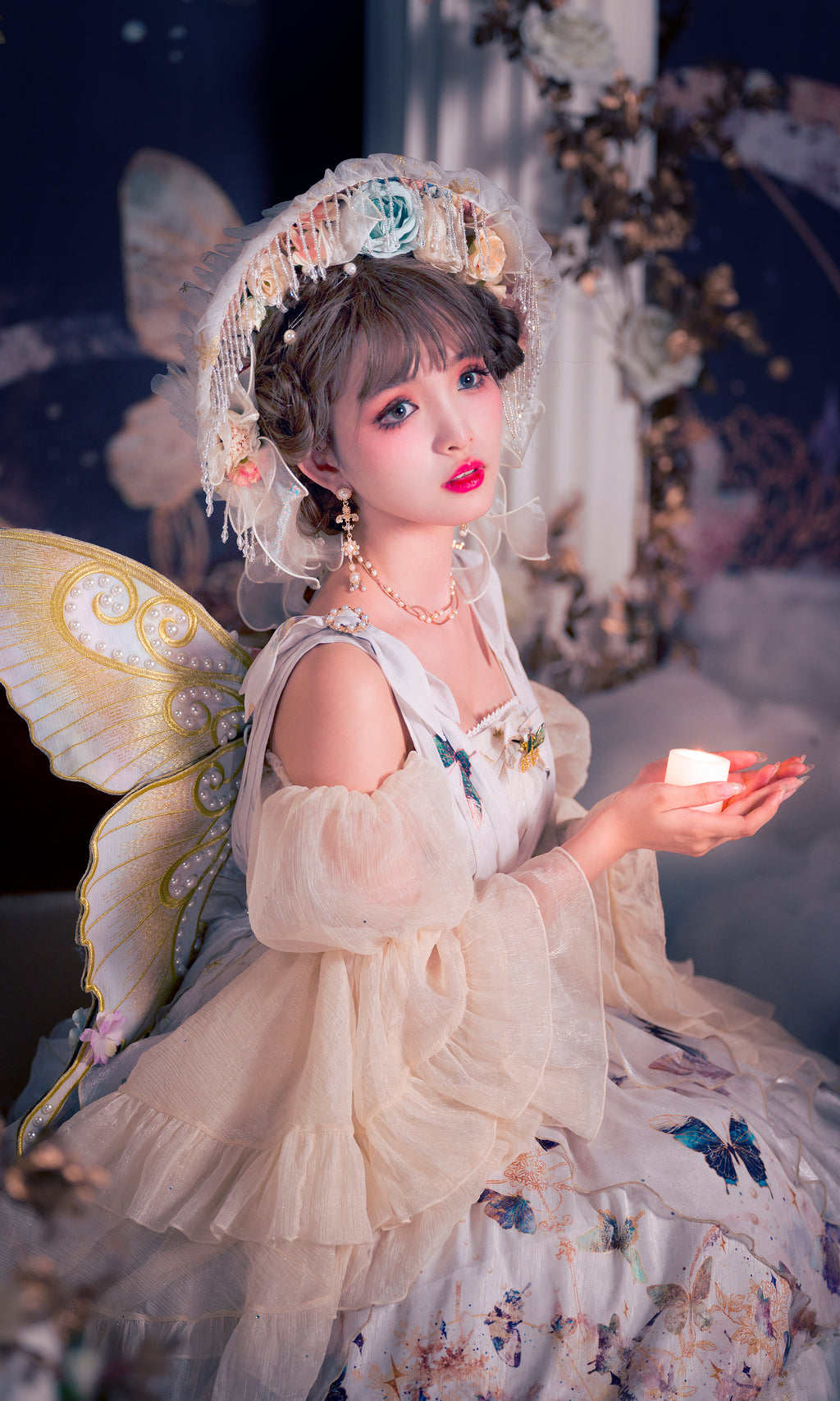 Vytina | Butterfly Fairycore JSK Dress Set