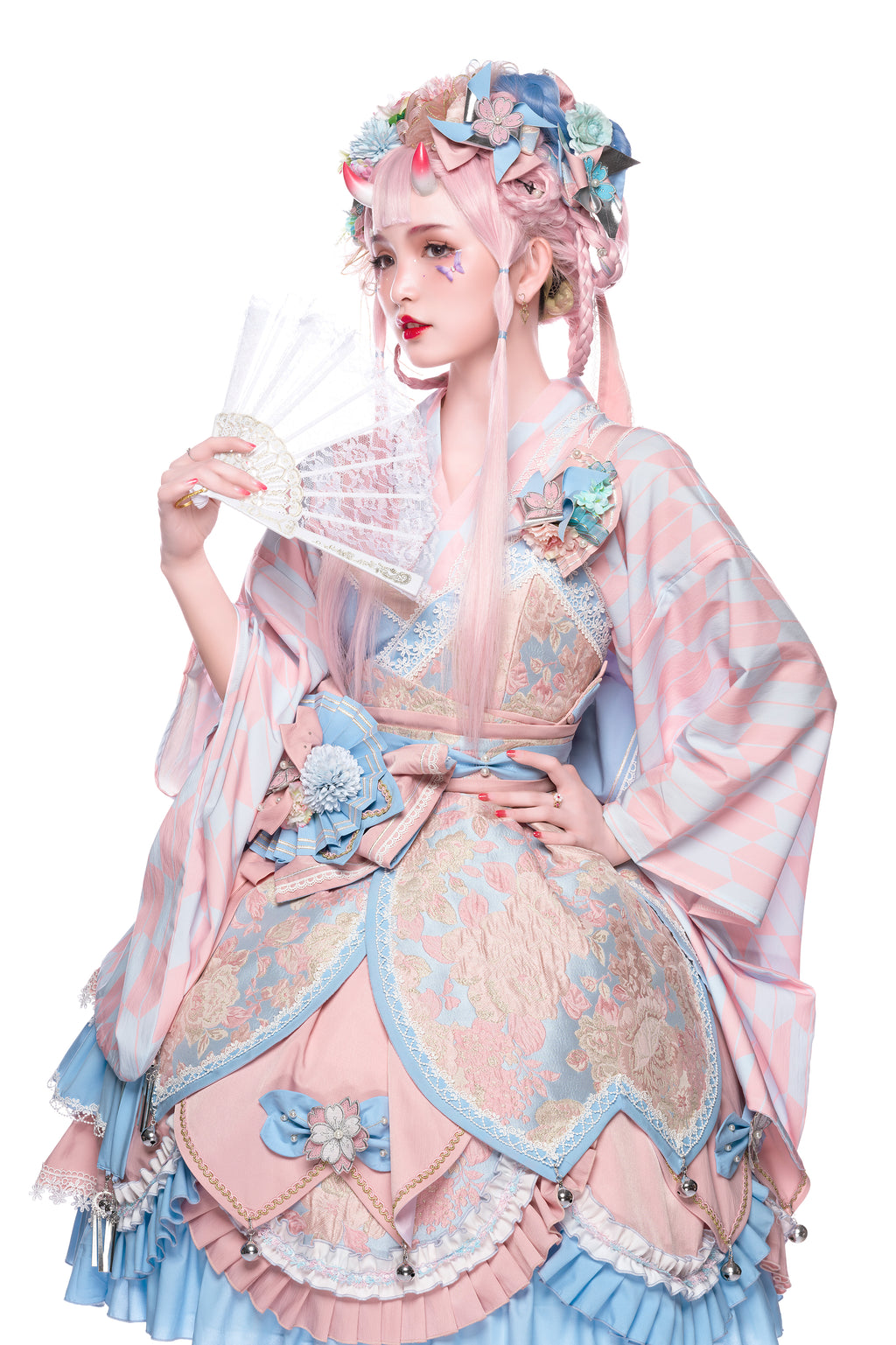 Yamakai no Izumi | Pink Wa Lolita JSK Dress