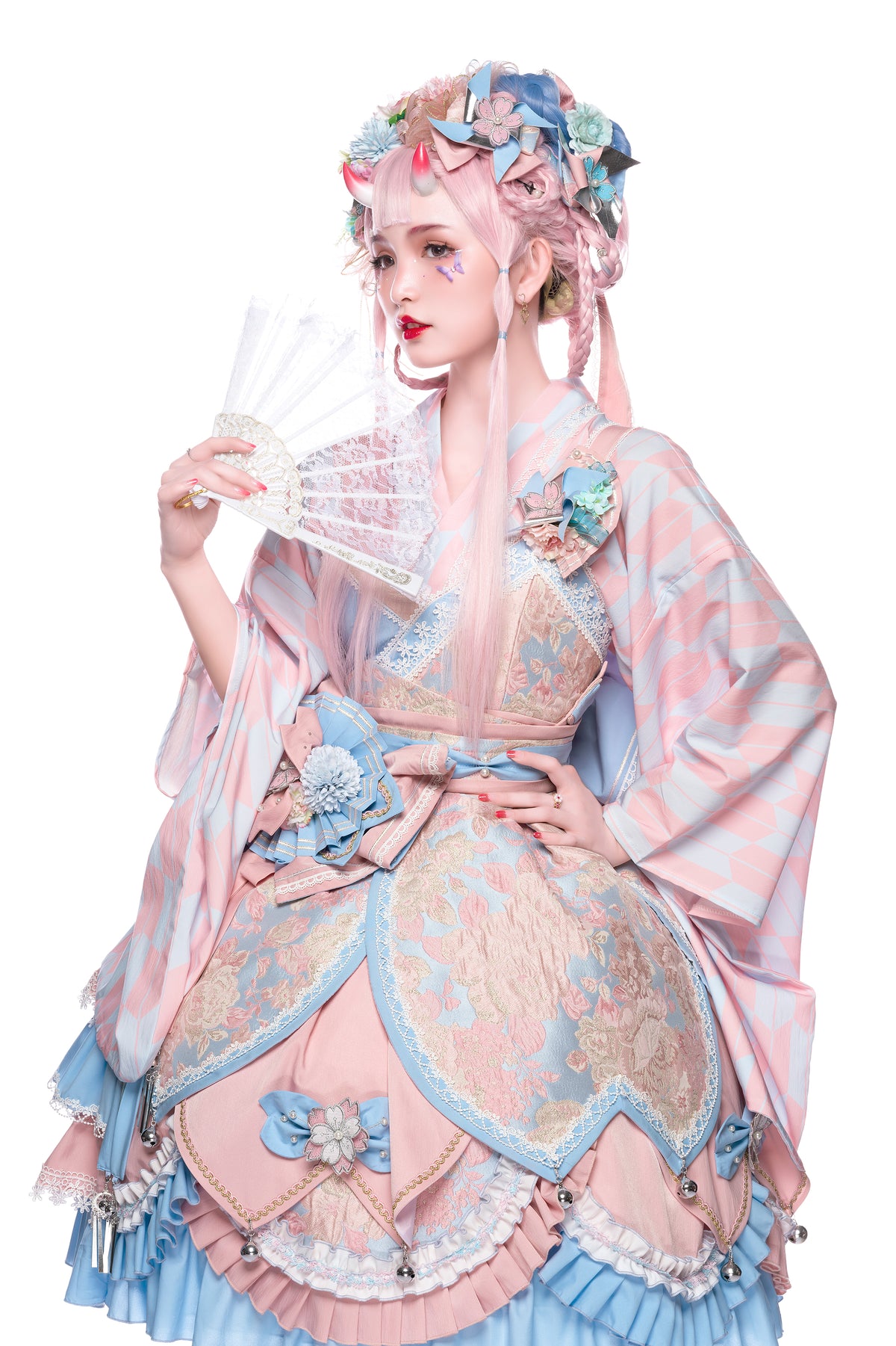 Yamakai no Izumi | Pink Wa Lolita JSK Dress