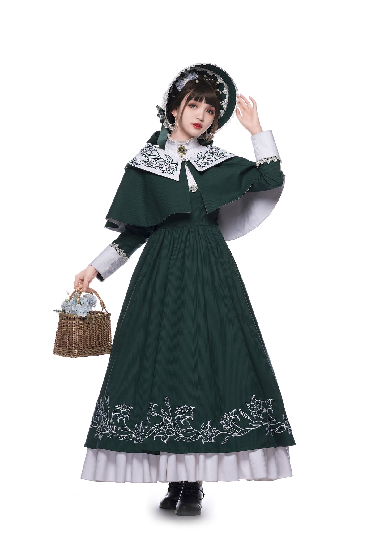 Lobnya | Gothic Nun OP Dress Set