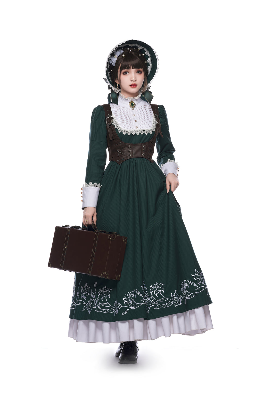 Lobnya | Gothic Nun OP Dress Set