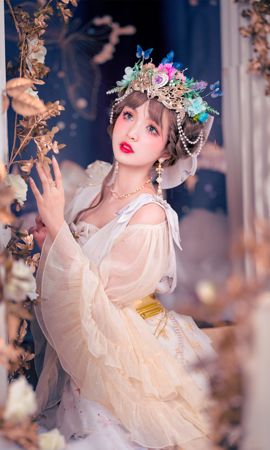 Vytina | Butterfly Fairycore JSK Dress Set