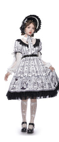 Porcelain Marionette | Dollcore OP Dress Set