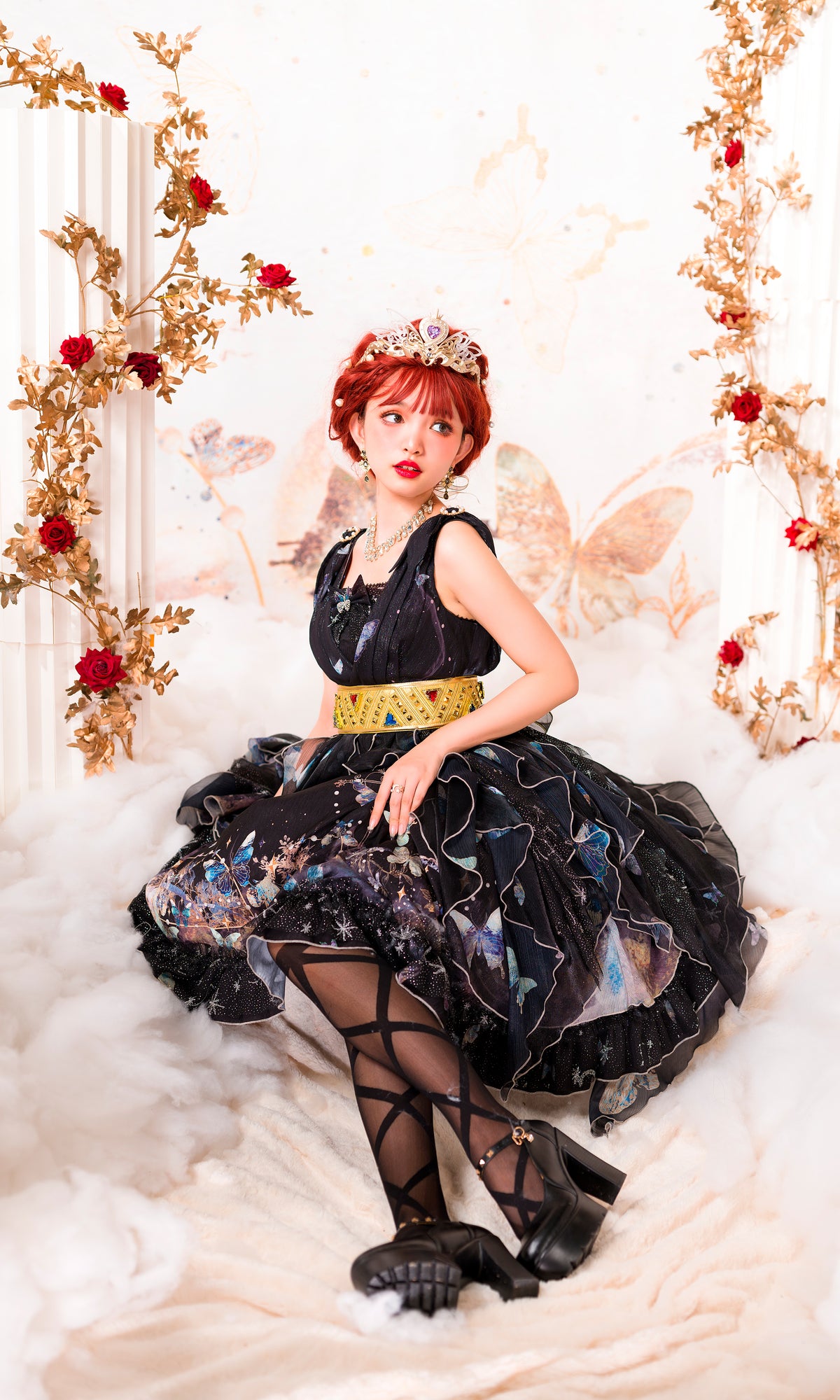 Vytina | Butterfly Fairycore JSK Dress Set