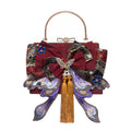 Zhaoge | Butterfly Kiss-Lock Handbag