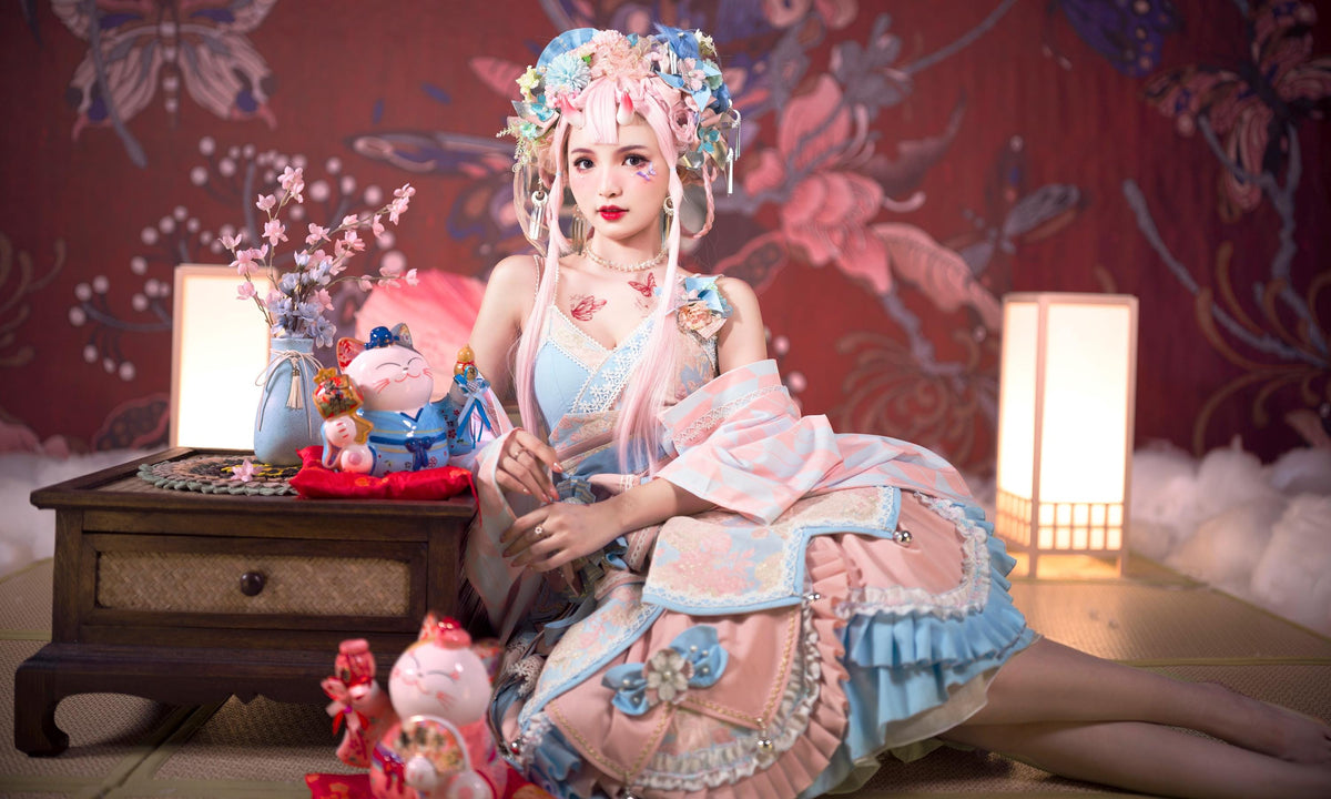Yamakai no Izumi | Pink Wa Lolita JSK Dress