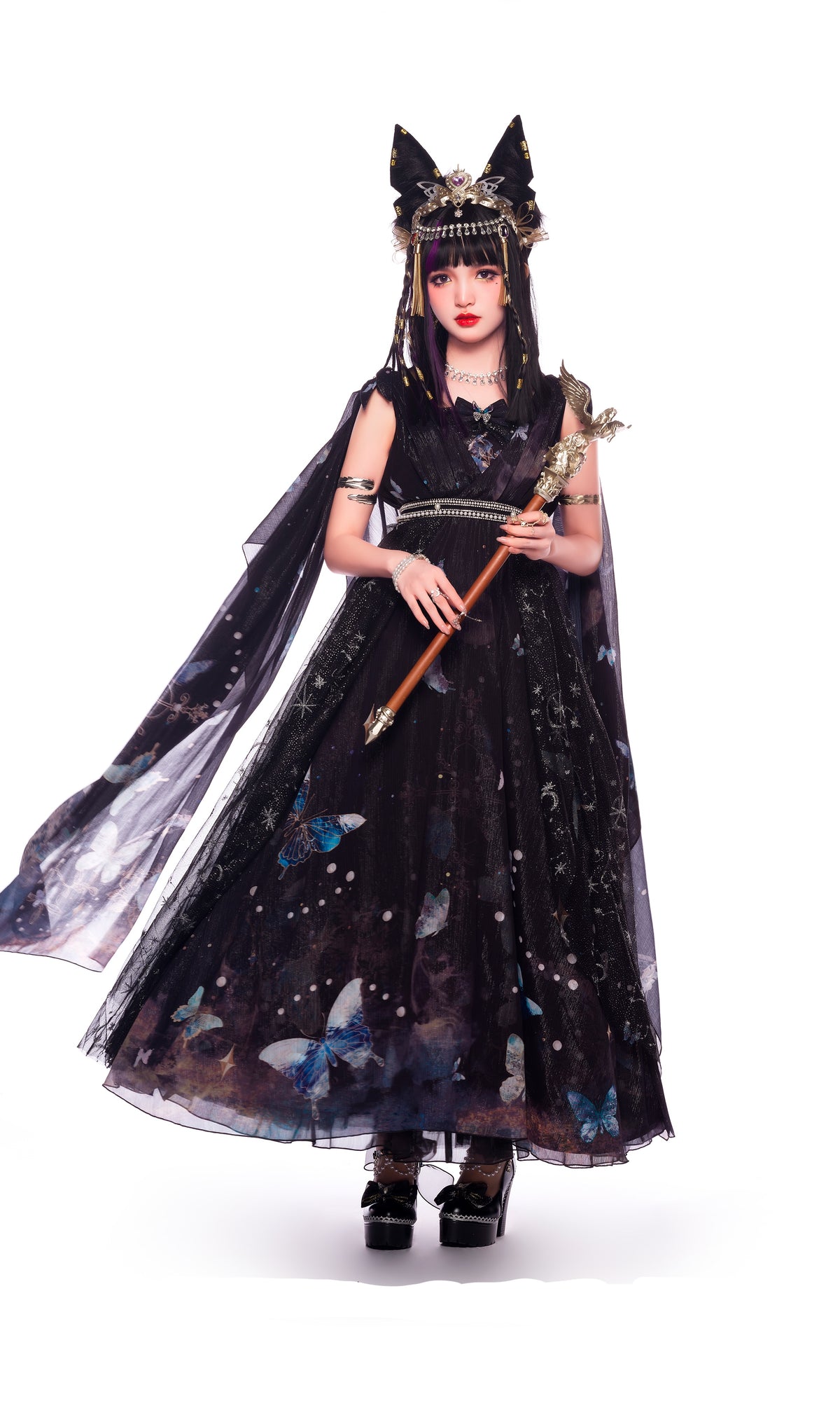 Vytina | Butterfly Fairycore JSK Dress Set