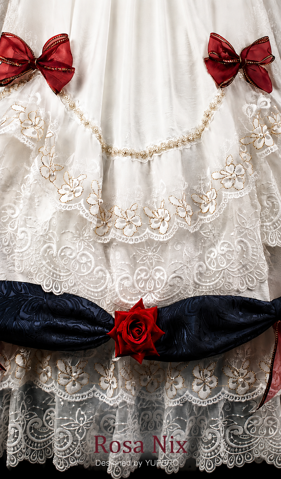 Rosa Nix: After the Frost | Rose Lace One Piece Dress Set