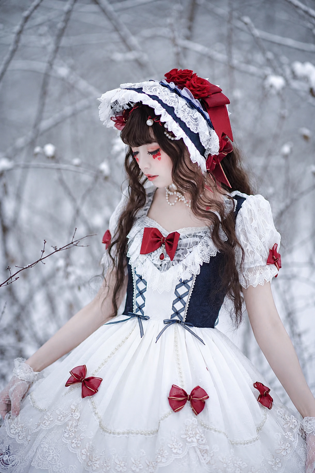 Rosa Nix: After the Frost | Rose Lace One Piece Dress Set