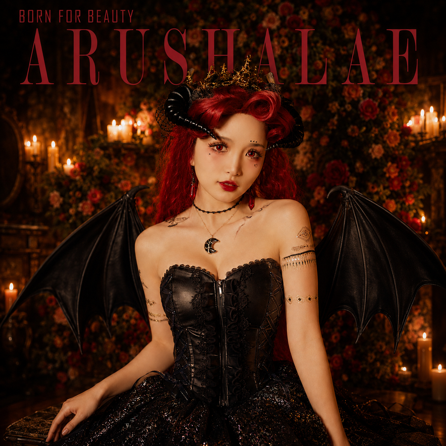 Arushalae | Twin Moon Devils Dress Set
