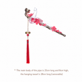 White Fox & Cherry Blossom Ornamental Prop Pipe