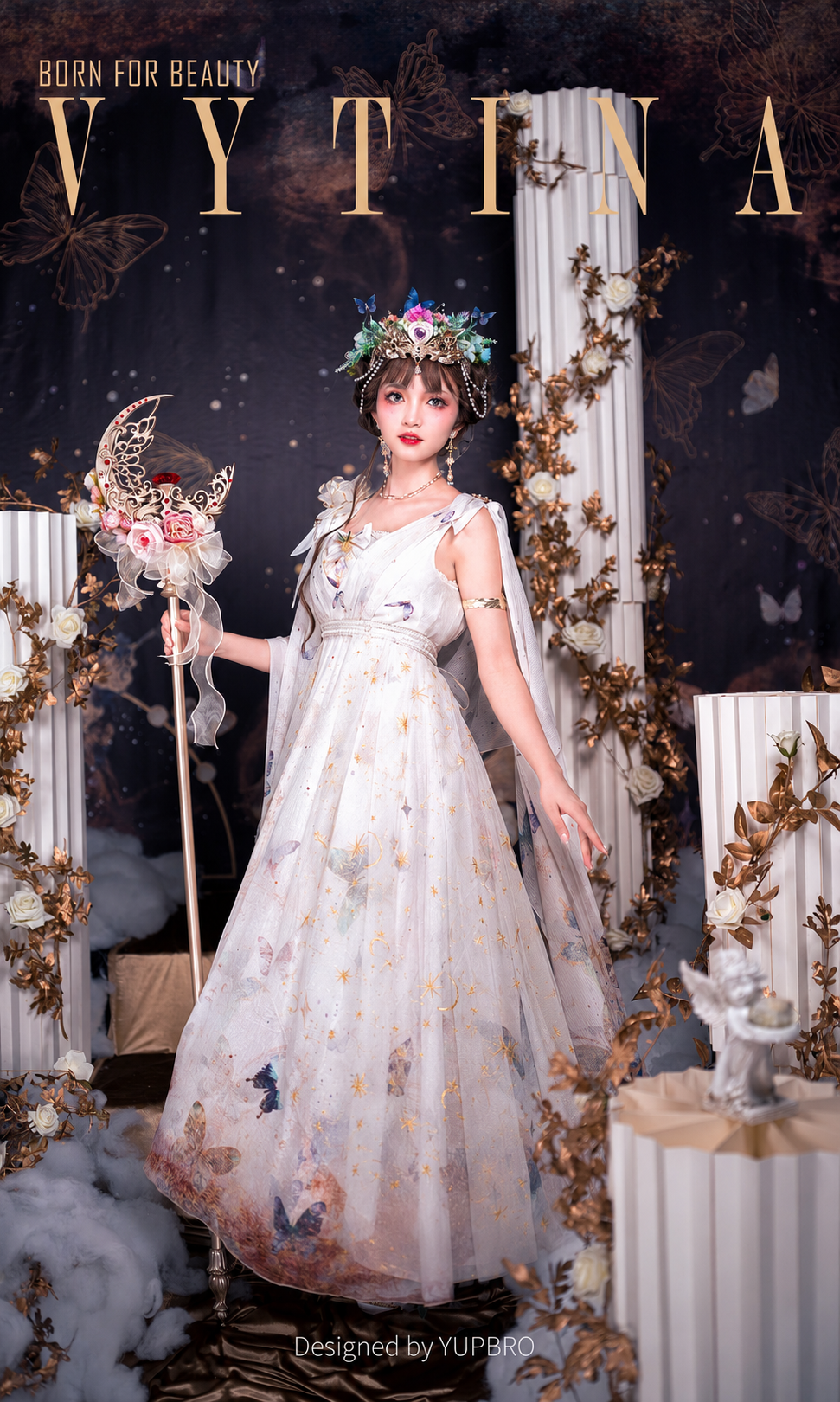 Vytina | Butterfly Fairycore JSK Dress Set