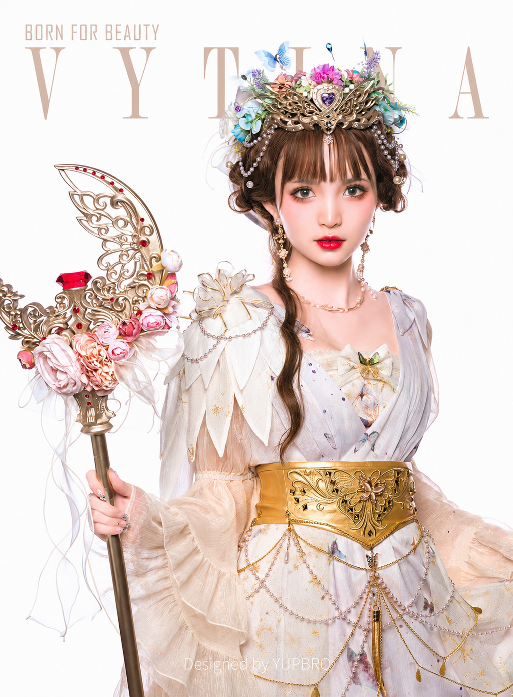 Vytina | Butterfly Fairycore JSK Dress Set