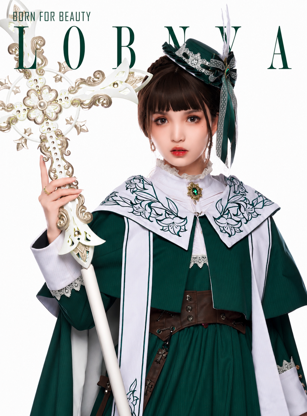 Lobnya | Gothic Nun OP Dress Set