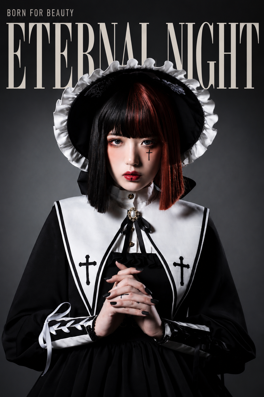 Eternal Night | Gothic Nun OP Dress Set