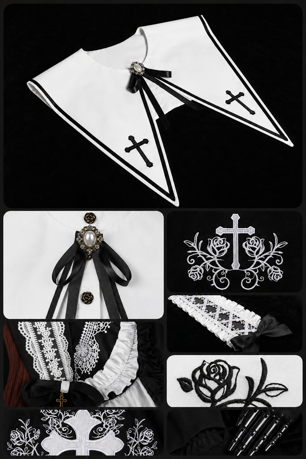 Eternal Night | Gothic Nun OP Dress Set