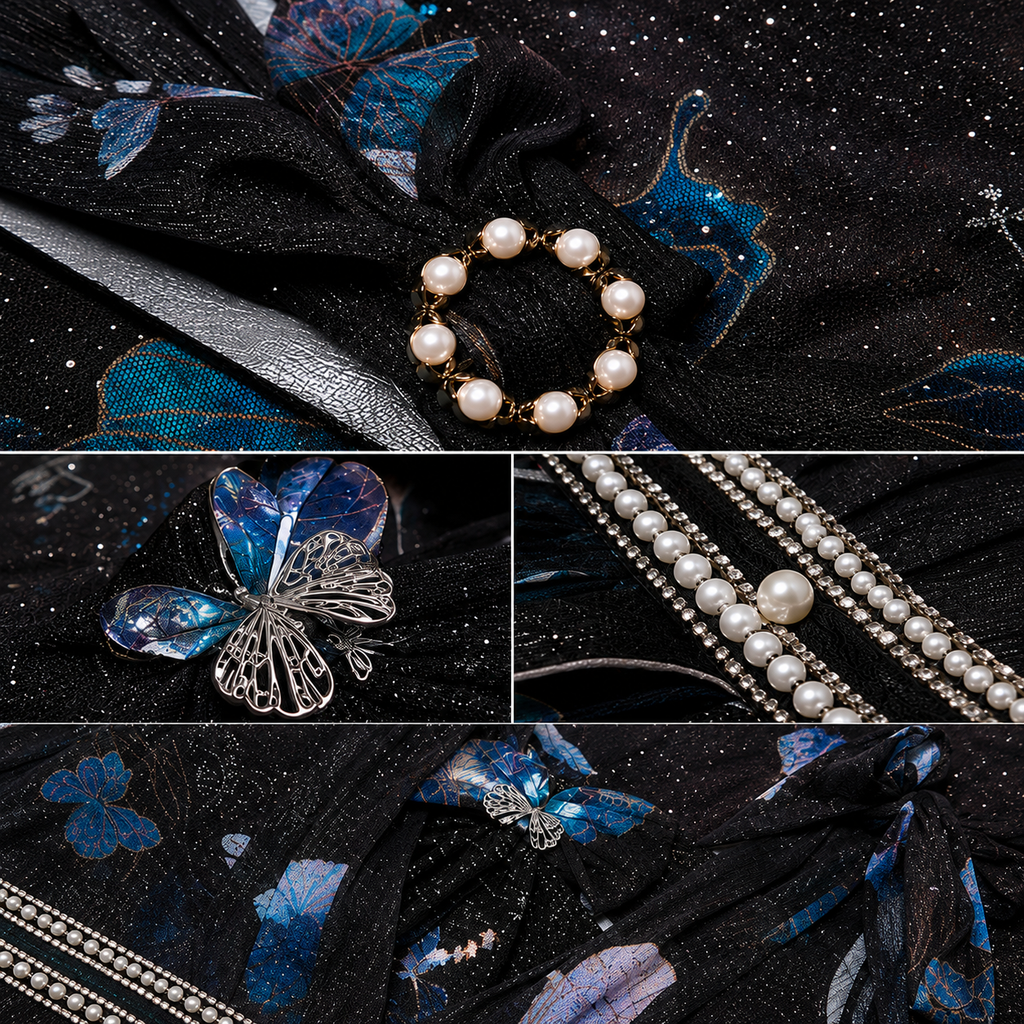 Vytina | Butterfly Fairycore JSK Dress Set