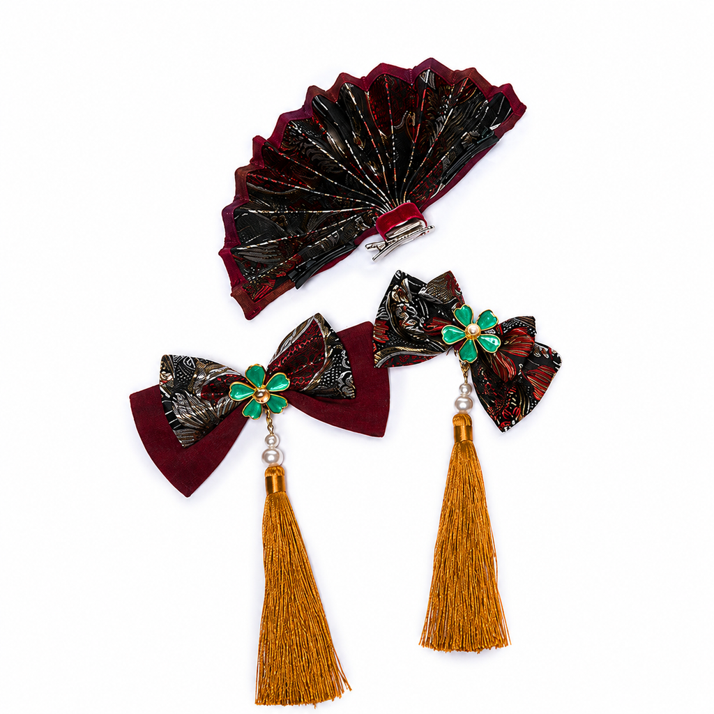 Zhaoge | Butterfly & Phoenix Eastern Fantasy Dress Set