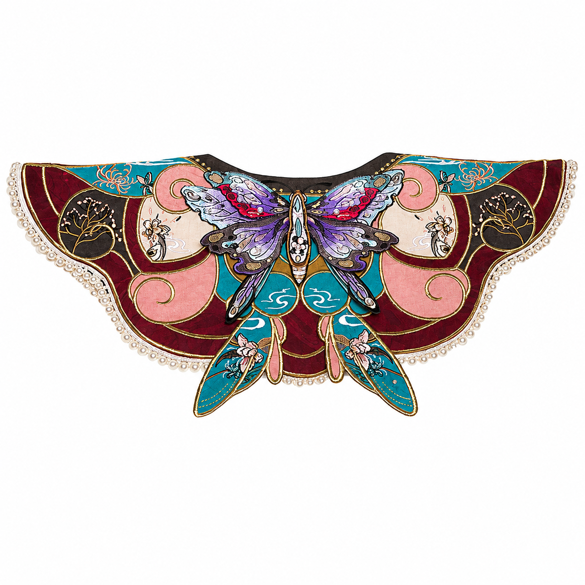 Zhaoge | Butterfly & Phoenix Eastern Fantasy Dress Set