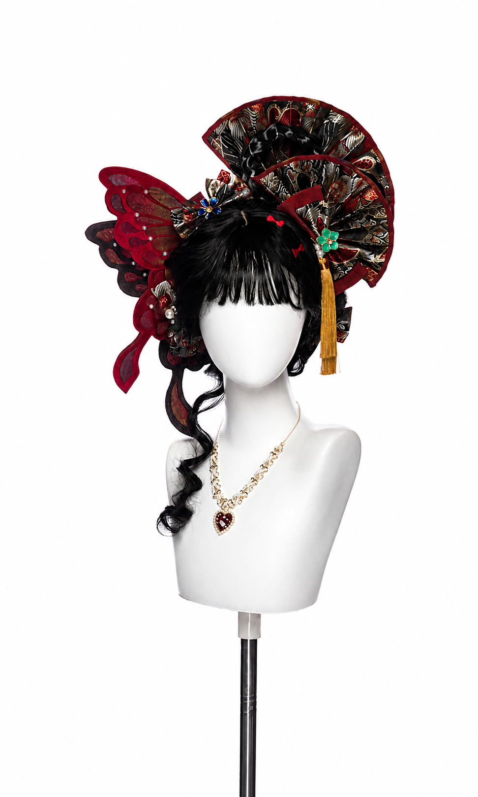 Zhaoge | Butterfly & Phoenix Eastern Fantasy Dress Set