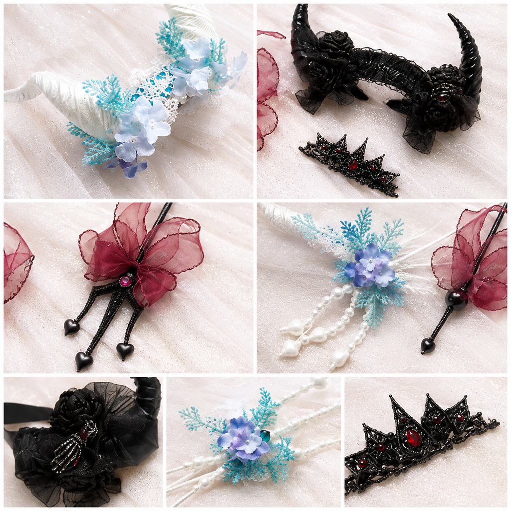 Arushalae | Twin Moon Devils Dress Set