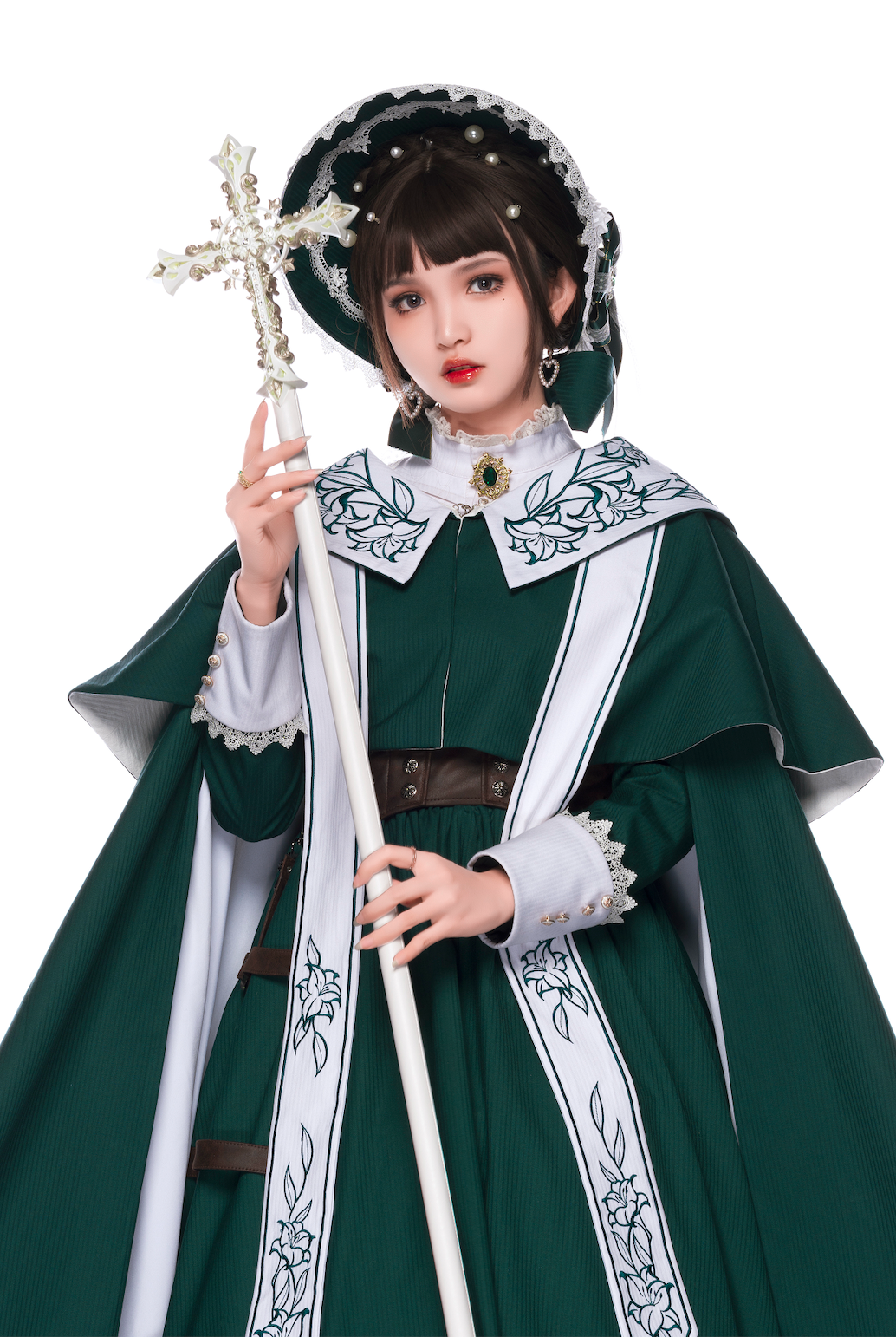 Lobnya | Gothic Nun OP Dress Set
