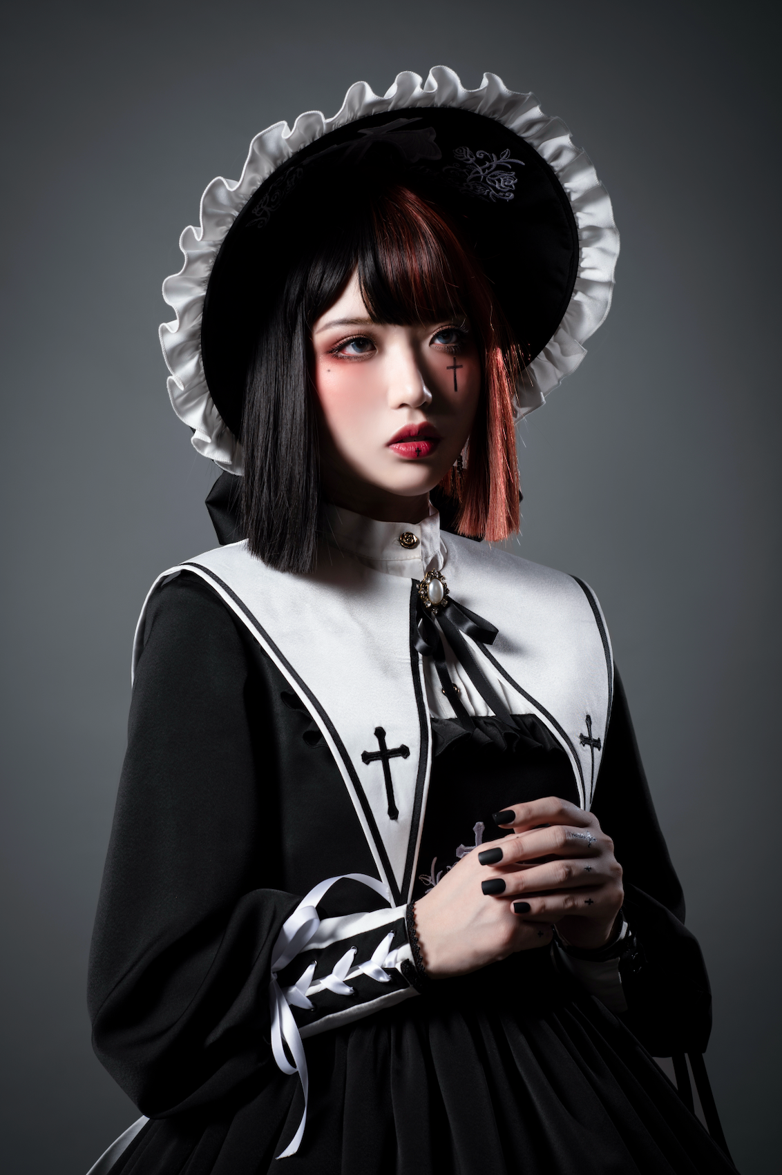 Eternal Night | Gothic Nun OP Dress Set