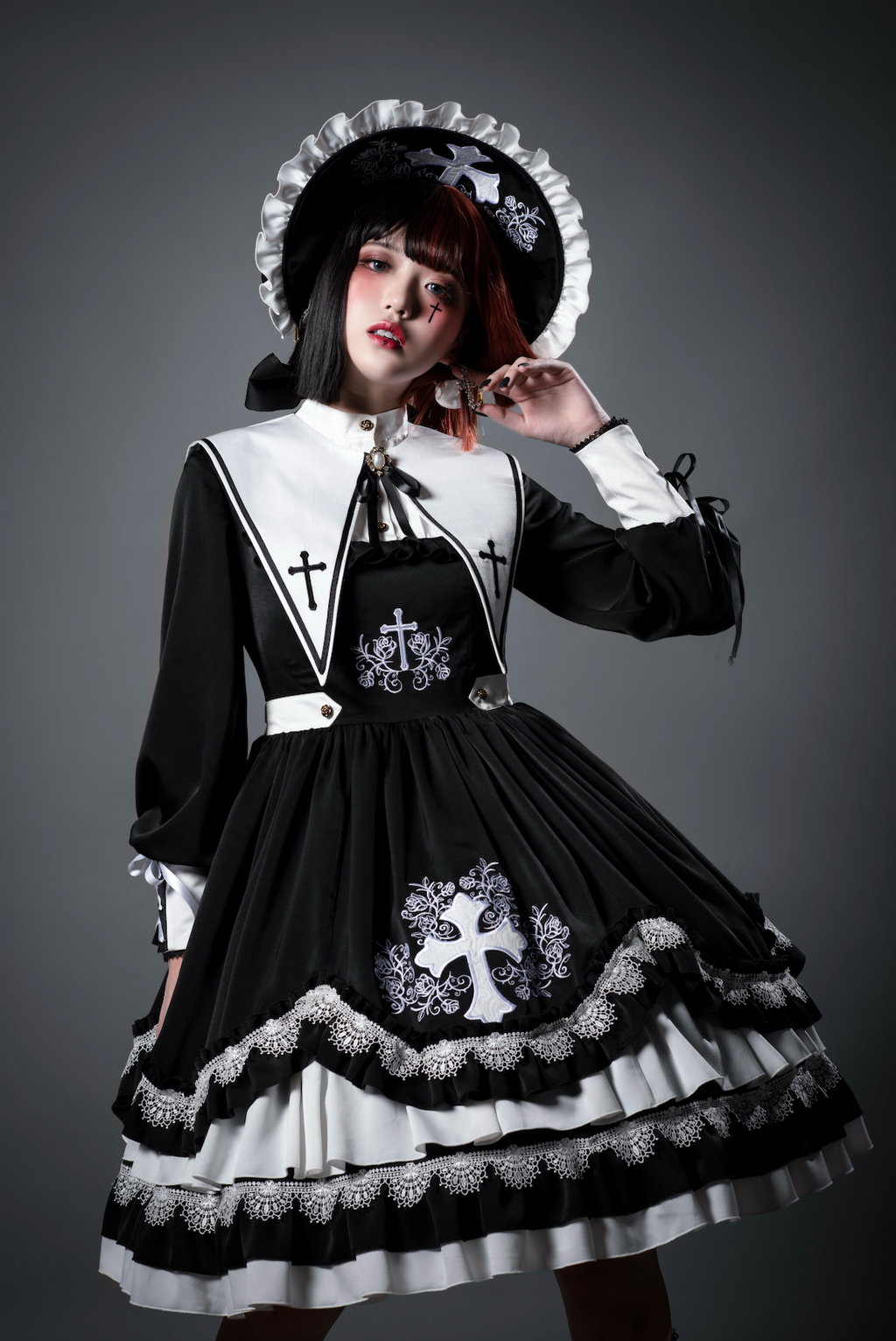 Eternal Night | Gothic Nun OP Dress Set