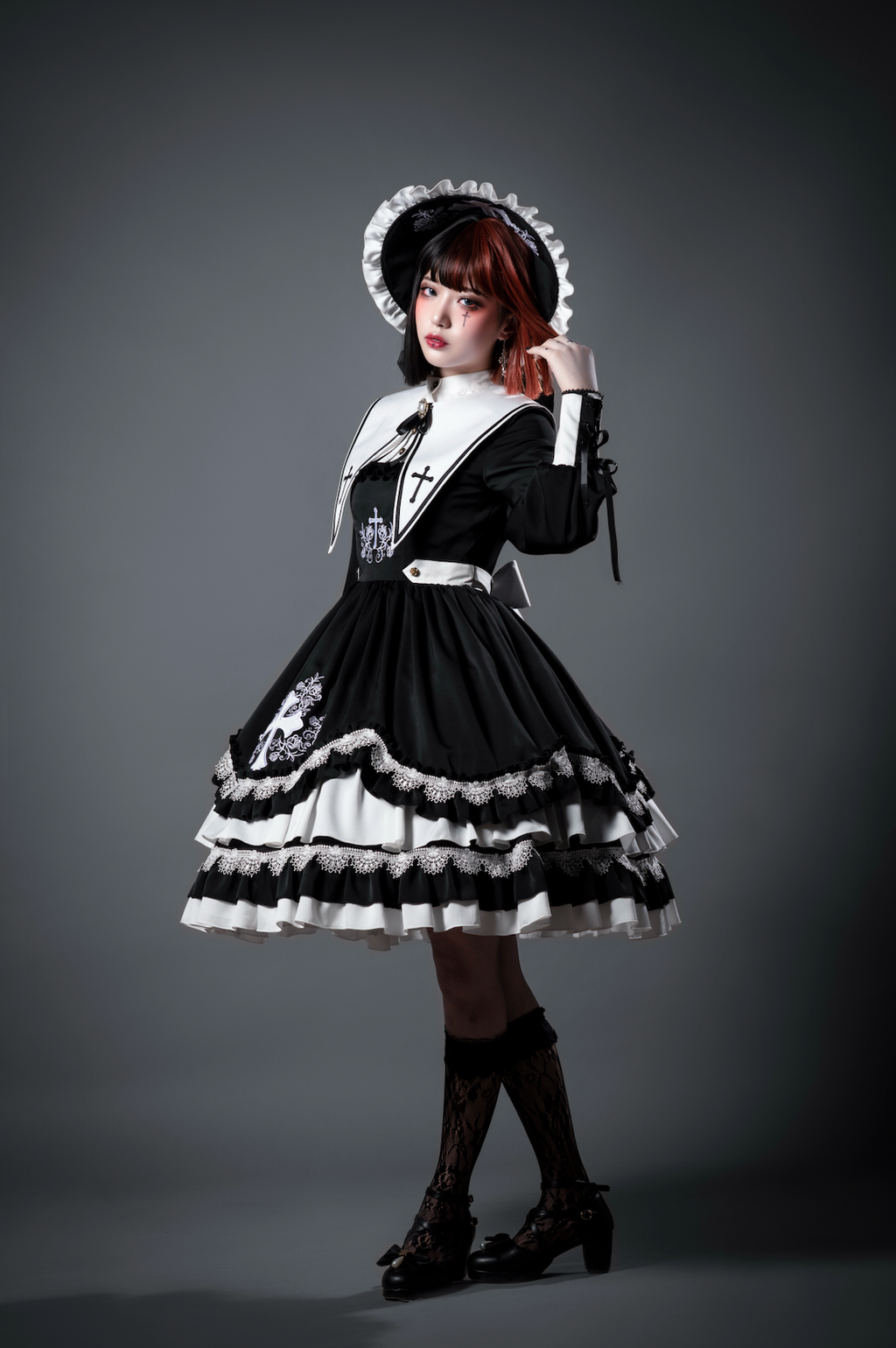Eternal Night | Gothic Nun OP Dress Set
