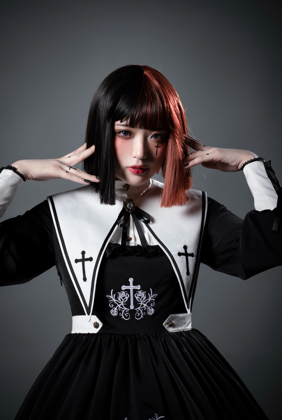 Eternal Night | Gothic Nun OP Dress Set