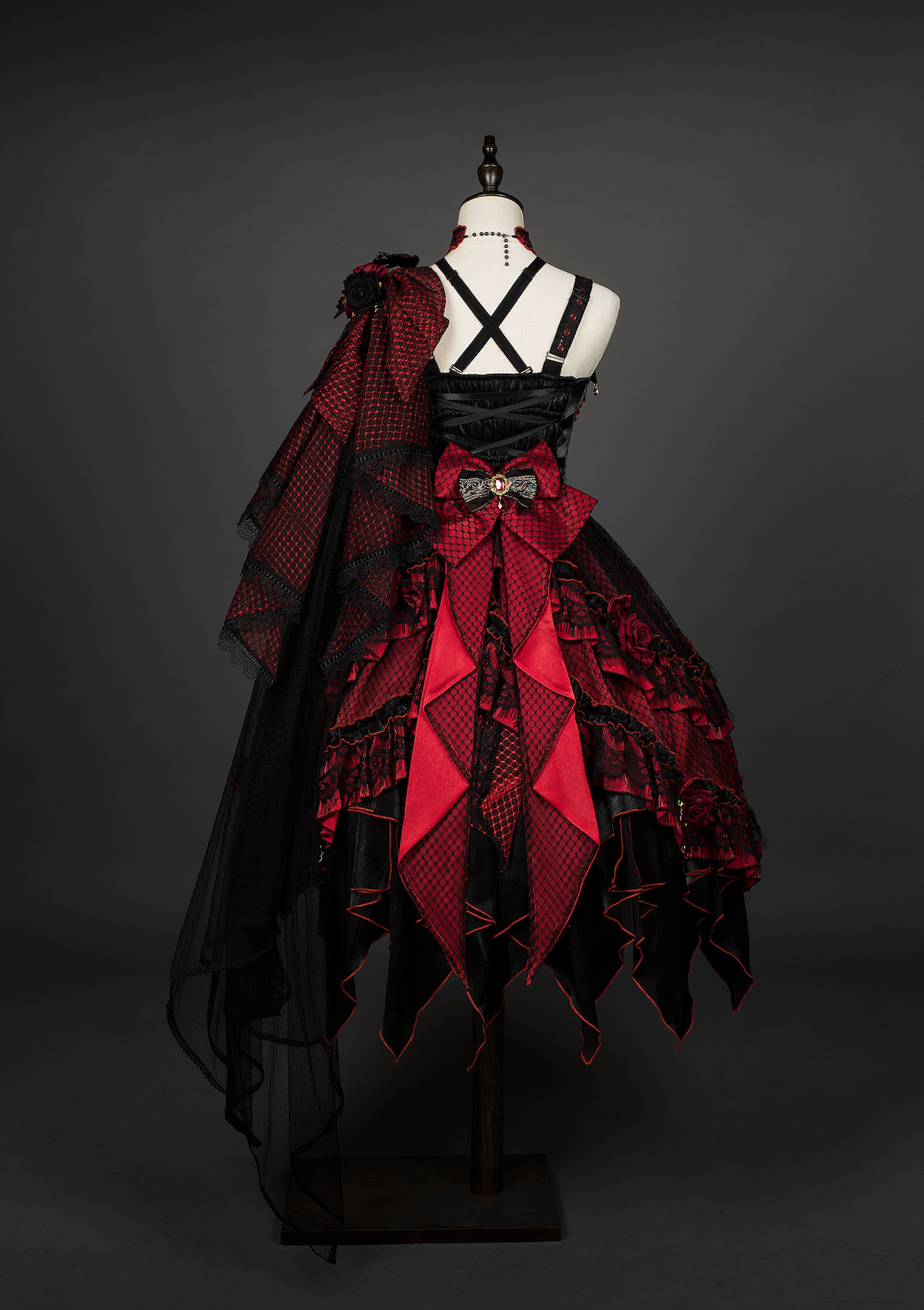 Astoria Gothic Lolita JSK | Angel & Dragon Two-Tone Dress Set