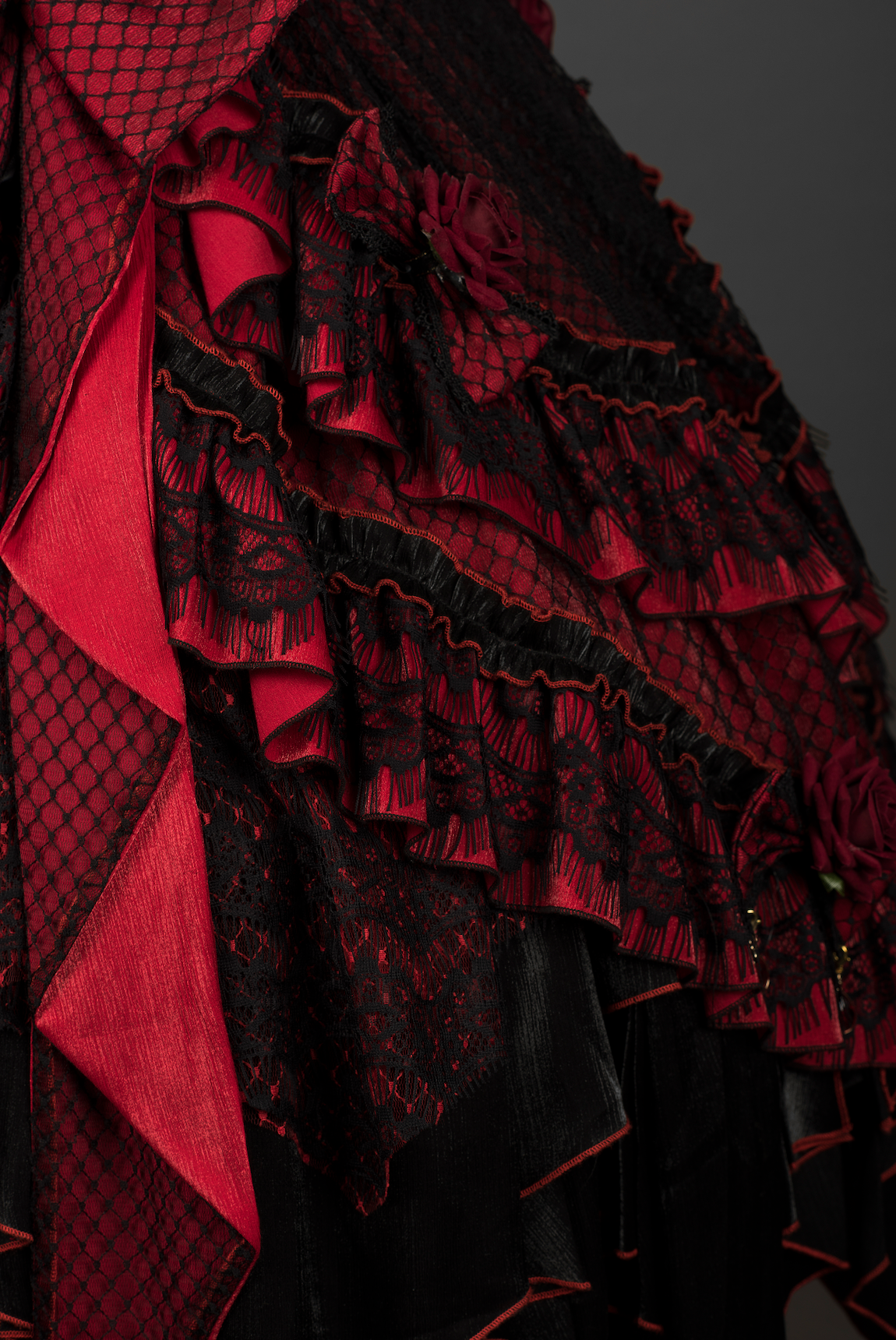 Astoria Gothic Lolita JSK | Angel & Dragon Two-Tone Dress Set