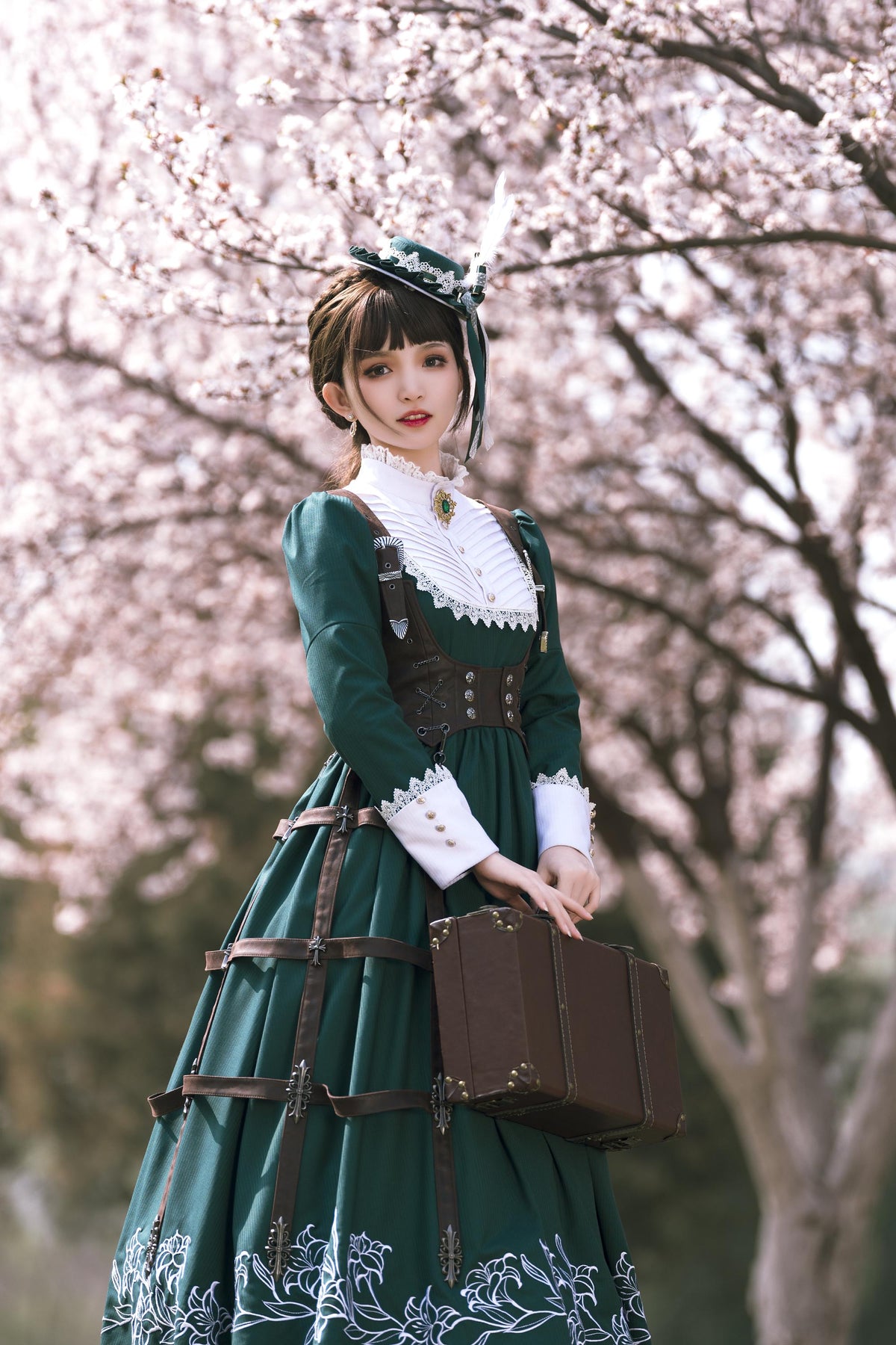Lobnya | Gothic Nun OP Dress Set