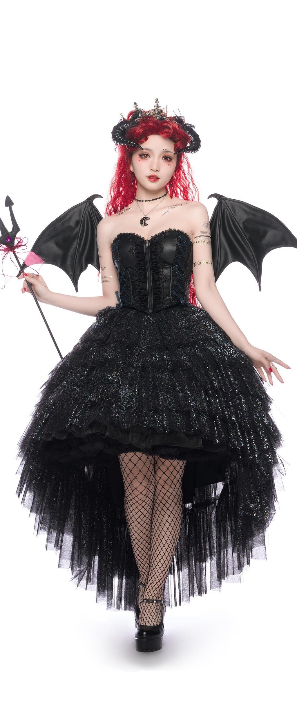 Arushalae | Twin Moon Devils Dress Set