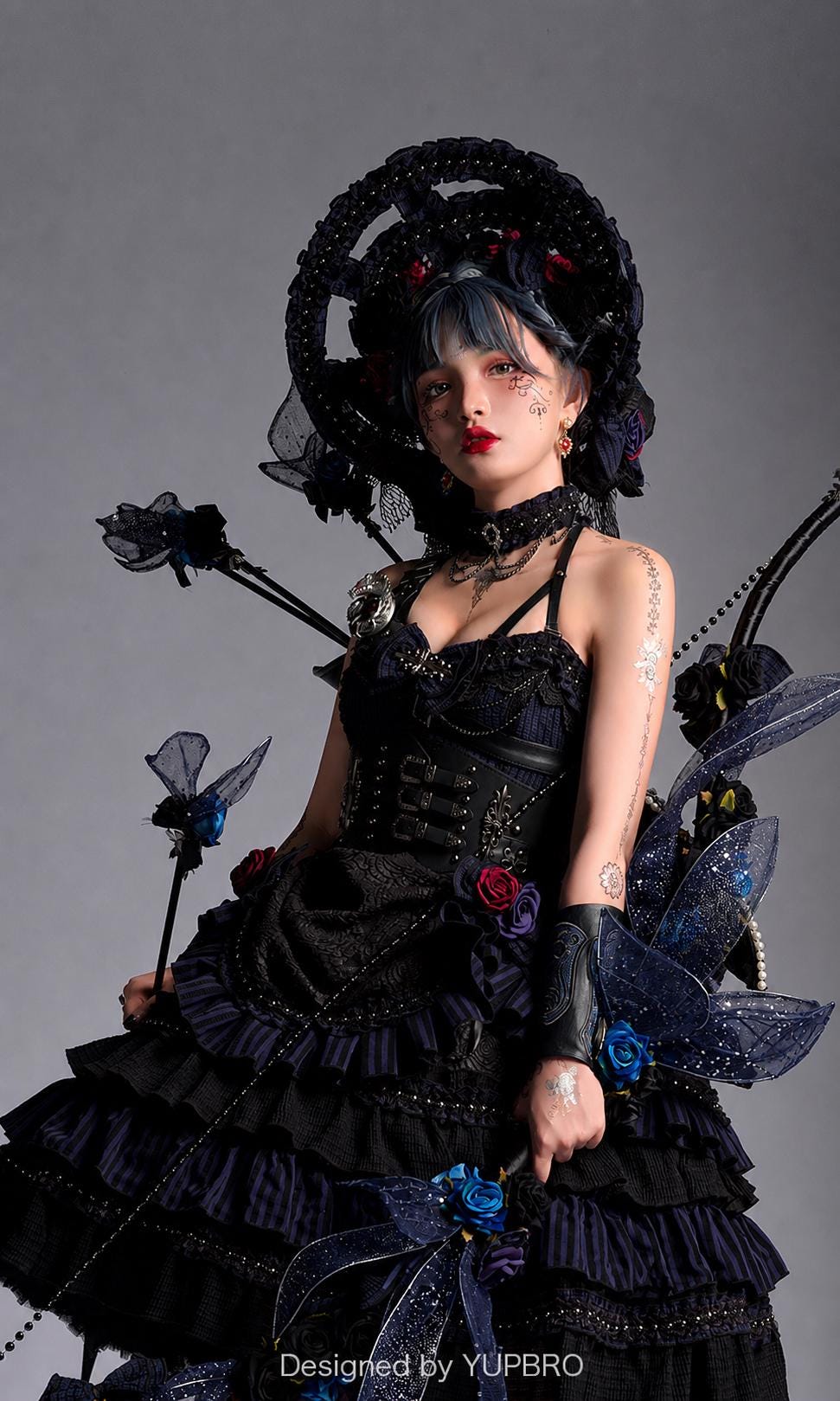 Ismailia - Gothic Fantasy JSK Dress - image 1